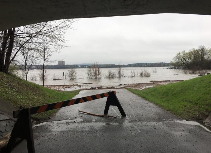 Flooding Ottawa River Spring 2017